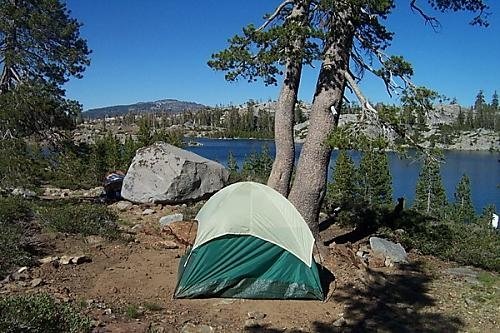 Camping in Tahoe National Forest